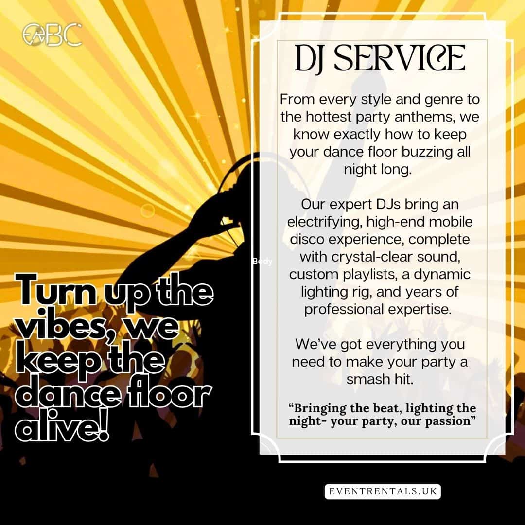 OurDJ offers the ultimate event entertaining experience