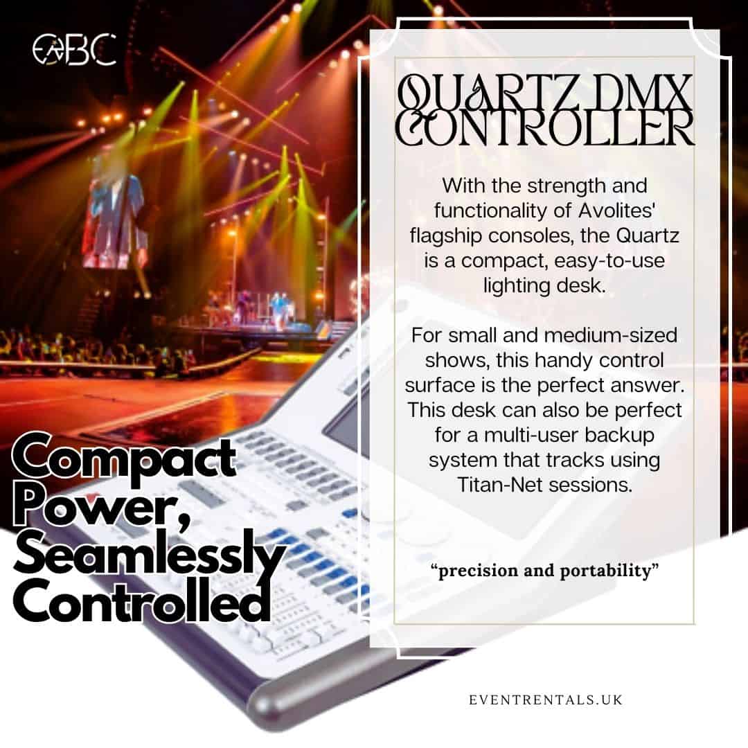 DMX Controller - Quality Lighting setup to ensure maximum enjoyable and spectacular experience